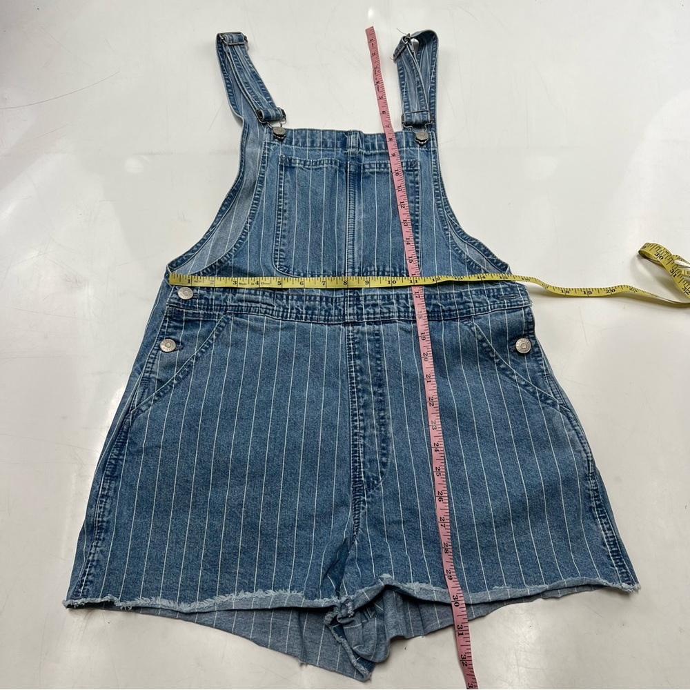 Madewell women’s blue striped denim overall S L98-39 - Picture 4 of 5
